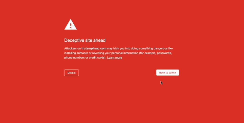How to Fix a Deceptive Site 3 deceptive site ahead in Google chrome