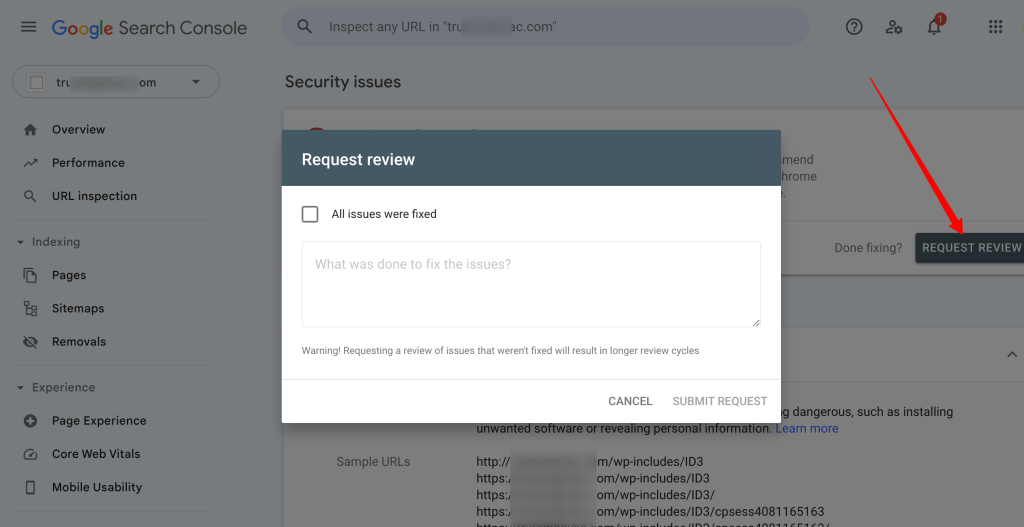How to Fix a Deceptive Site 7 After Fixing Request Review
