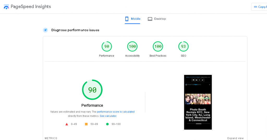 After Page Speed Image