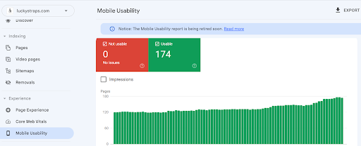 Mobile Friendliness