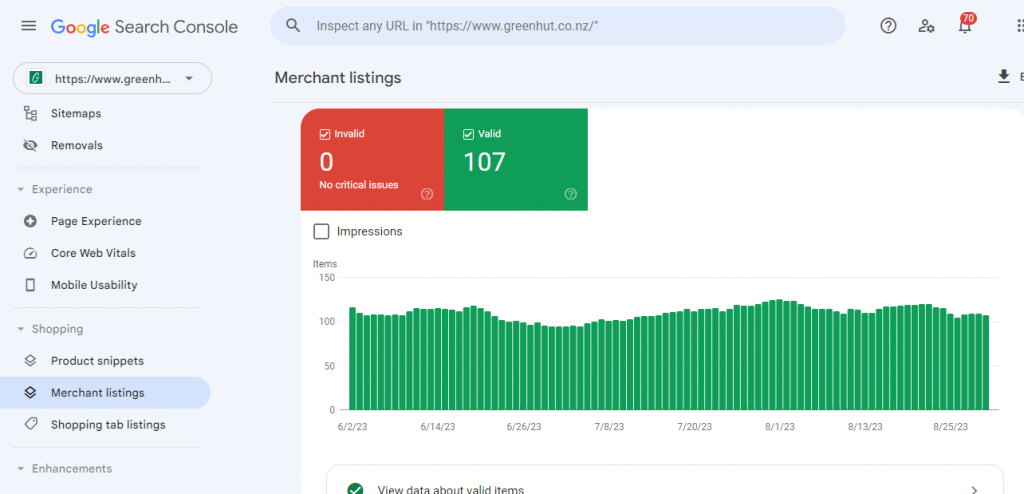 Merchant Listing