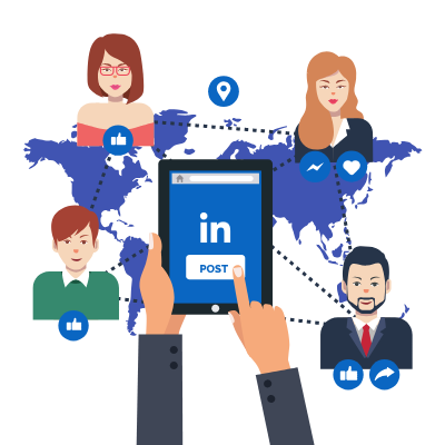 Our Services for linkedin social media marketing