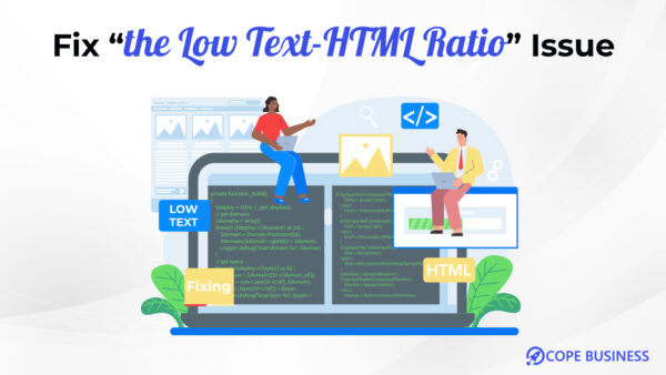 Fix "the Low Text-HTML Ratio" Issue
