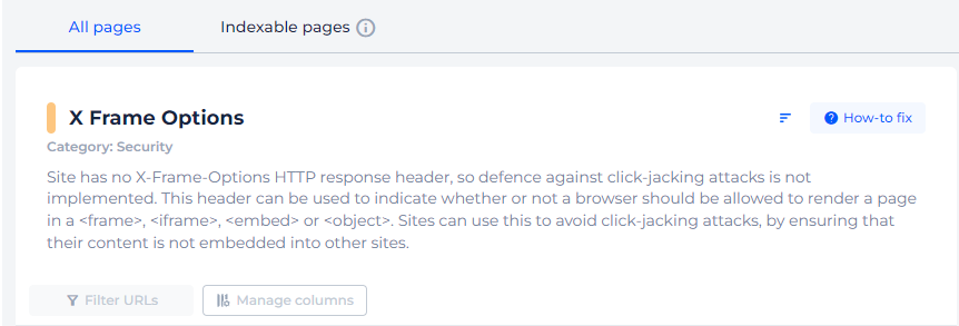 Against Click Jacking and Cookies Access