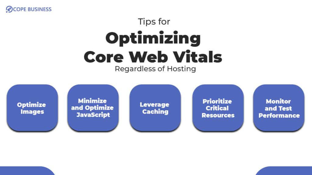 Tips for optimizing core web vitals
