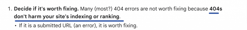 Fixing 404 Error
