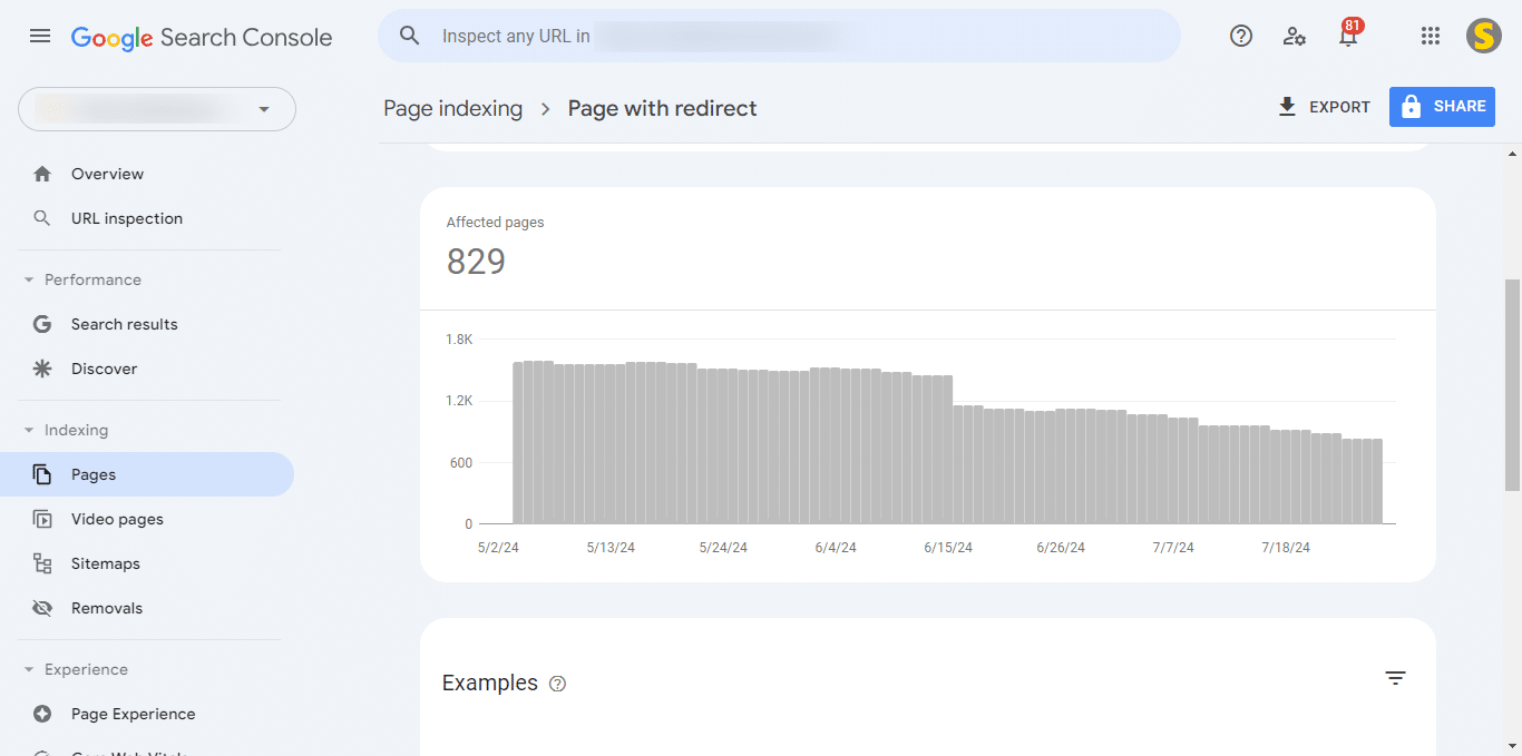 How to Fix Page with Redirect Issues in Google Search Console 3 Page with Redirect Issues in GSC