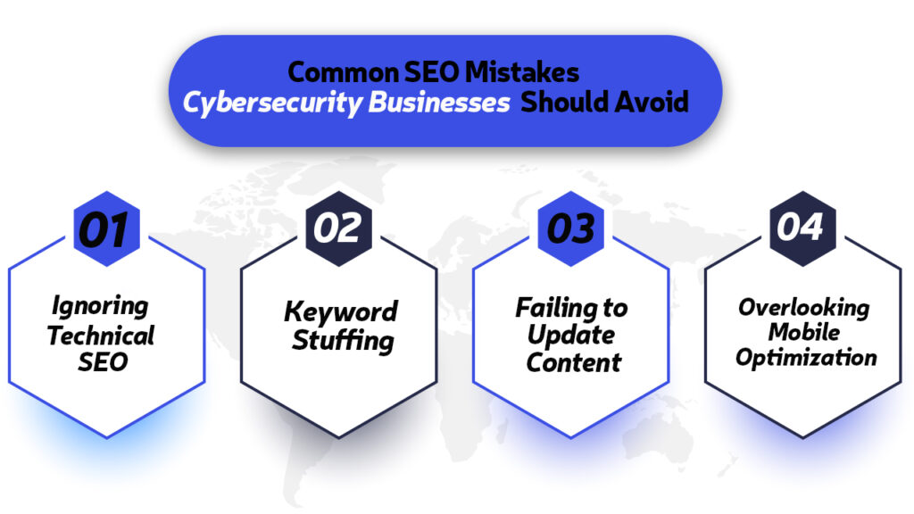Common SEO Mistakes Cybersecurity Businesses Should Avoid