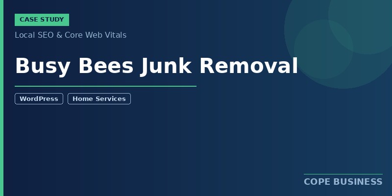 Technical SEO Company 16 busy bees case study