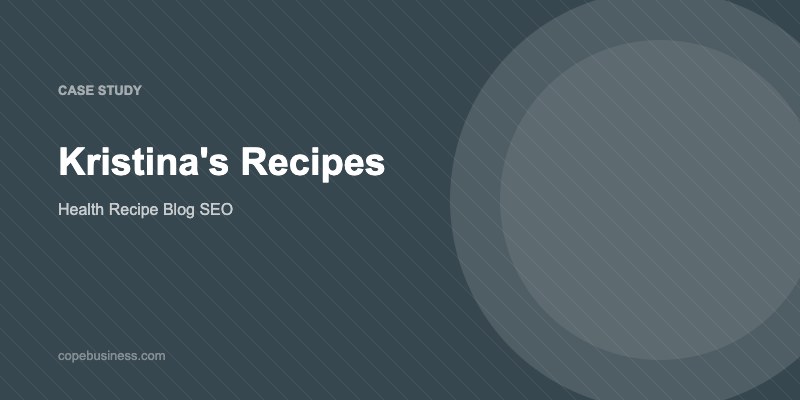 kristina recipes case study thumbnail
