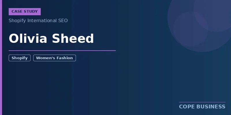 Olivia Sheed GoDaddy SEO case study