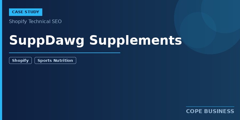 Technical SEO Company 14 suppdawg case study