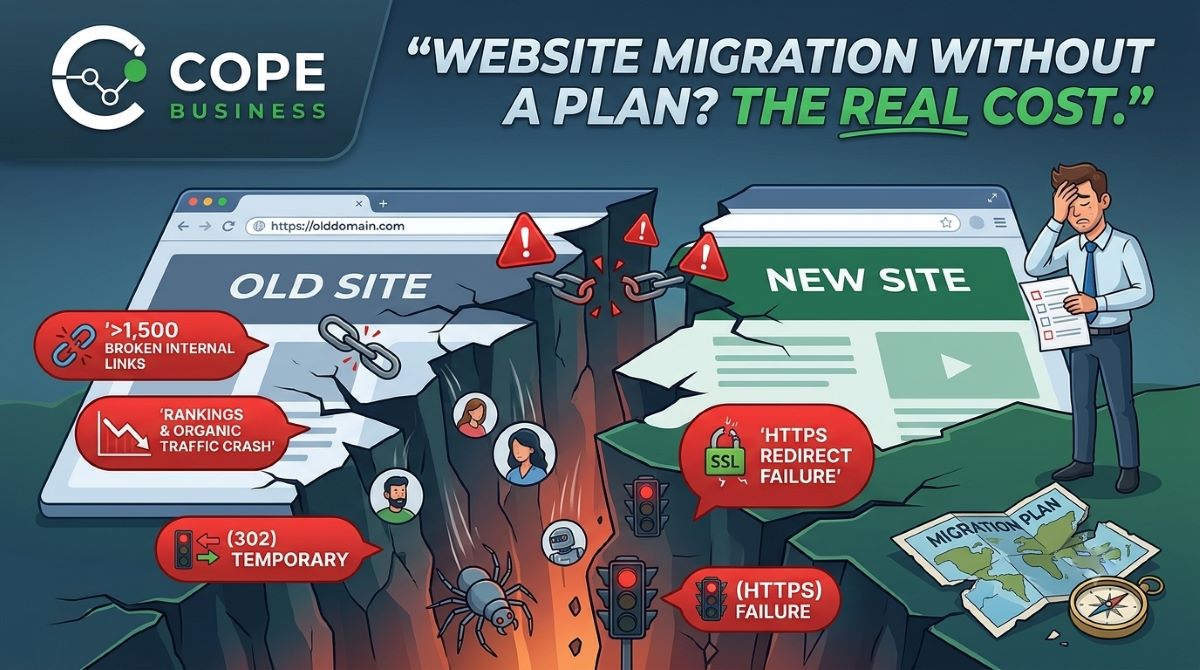How to Fix Duplicate without User-Selected Canonical in Google Search Console (2026 Guide) 4 The Real Cost of Migrating a Website Without an SEO Plan